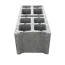 Bloc EPAISSEUR 25cm béton CREUX HAUTEUR 20cm - LONGUEUR 50cm - 48/PLT